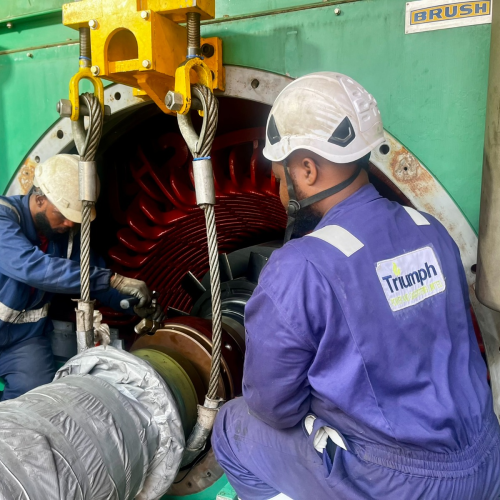 Obajana GTG-01 Generator 100K Inspection